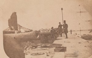 The Evacuation of Fort Sumter, April 1861 by Alma A. Pelot.