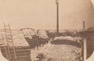 The Evacuation of Fort Sumter, April 1861 by Alma A. Pelot.
