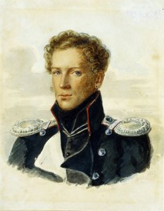 Sergey Lanskoy (1789-1832), Officer of the Guard Knights