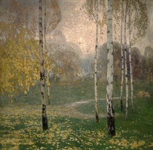 Birch Trees by Alois Kalvoda
