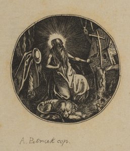 Saint Jerome, 19th century by Alois Petrak