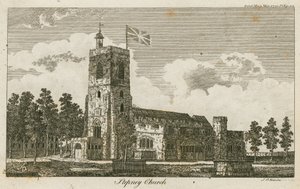 Stepney Church, London by Alois Schonn