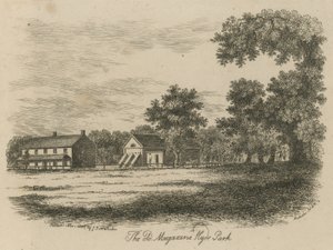 The old Magazine, Hyde Park, London