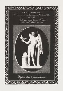 Art of the Lithograph: Dedication Sheet, Plate VII