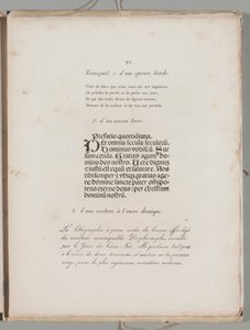Art of the Lithograph: Printing Letters, Plate XV by Alois Senefelder