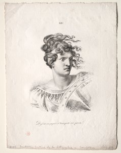 The Art of Lithography: Head of an Amazon