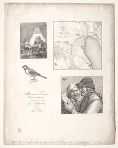 Lart de la litographie: Four Subjects after Falger