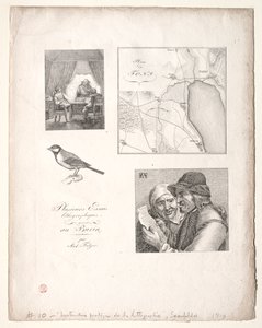 The Art of Lithography: Four Subjects after Falger