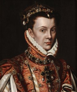 Portrait of Elizabeth de Valois by Alonso Sánchez Coello