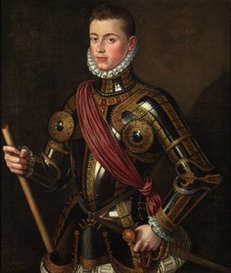 Don Juan of Austria Armed by Alonso Sánchez Coello