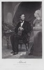 Abraham Lincoln by Alonzo (after) Chappel