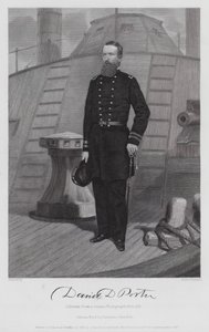 David D Porter by Alonzo (after) Chappel