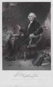 George Washington by Alonzo (after) Chappel