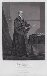 John Jay by Alonzo (after) Chappel