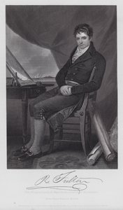 Robert Fulton by Alonzo (after) Chappel