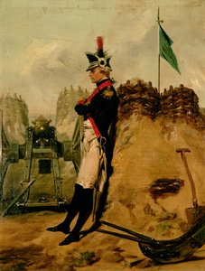 Alexander Hamilton in the Uniform of the New York Artillery