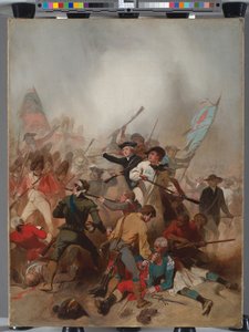Battle of Bunker Hill, June 17, 1775 by Alonzo Chappel