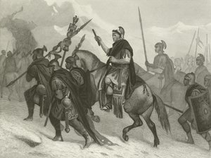 Hannibal and His Army Crossing the Alps