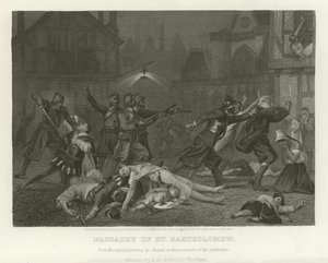Massacre of St Bartholomew by Alonzo Chappel