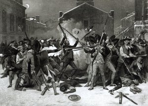 The Boston Massacre, 5th March 1770