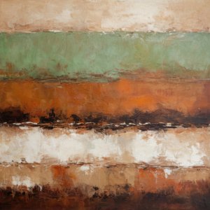 Abstract Desert Horizon