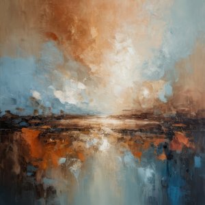 Abstract Horizon Glow