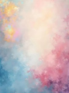 Dreamy Pastel Abstract by Alpenglow Workshop