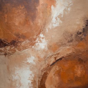 Earthy Desert Abstract by Alpenglow Workshop