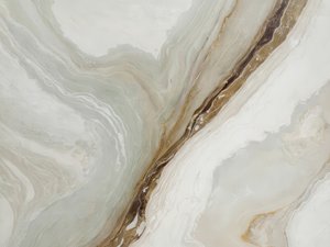 Elegant Golden Marble Flow