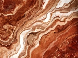 Flowing Earth Layers