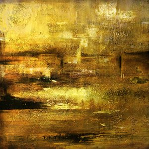 Golden Earth Abstraction