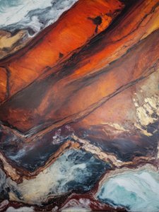 Molten Earth Veins by Alpenglow Workshop