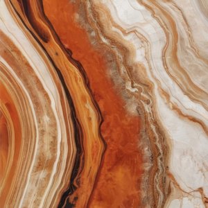 Rich Orange Agate Flow