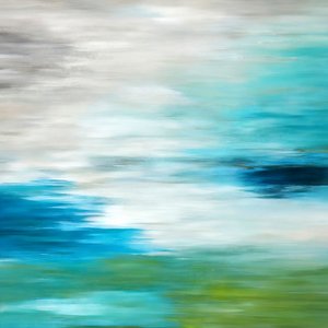 Serene Abstract Landscape