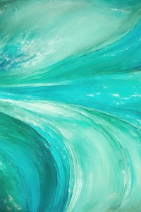 Turquoise Ocean Flow by Alpenglow Workshop