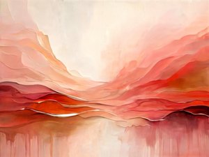 Warm Abstract Landscape