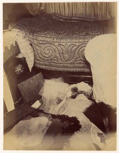 Assassination of Madame Durand, View of the Bedroom by Alphonse Bertillon