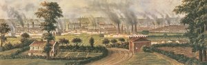 Leeds from Rope Hill by Alphonse Douseau