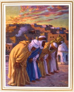 Prayer of Inclination, 1918 by Alphonse Etienne Dinet