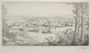 A Valley in Burgundy by Alphonse Legros