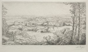 A Valley in Burgundy by Alphonse Legros