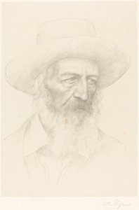 Alfred, Lord Tennyson by Alphonse Legros