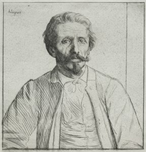 Auguste Delâtre by Alphonse Legros