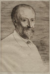 Auguste Poulet-Malassis by Alphonse Legros