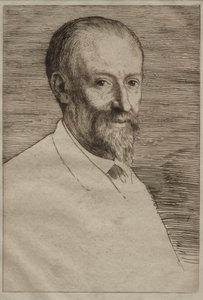 Auguste Poulet-Malassis by Alphonse Legros