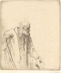 Beggar by Alphonse Legros