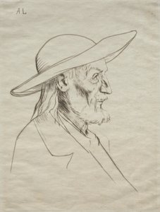 Breton Peasant by Alphonse Legros
