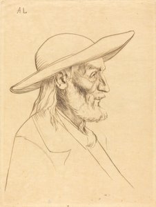 Breton Peasant by Alphonse Legros