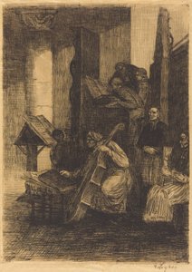 Choir in a Spanish Church