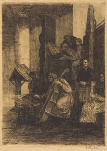 Choir in a Spanish Church
